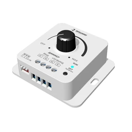 Фото #1 товара INTELLIGENT ARLIGHT Диммер SMART-PWM-101-32-DIM-SUF (12-48V, 1x8A) (IARL, IP20 Пластик, 5 лет)