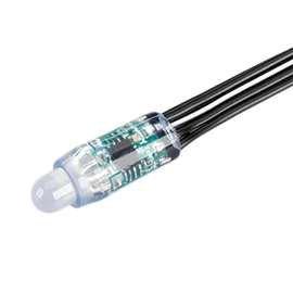 Фото #1 товара Герметичный управляемый модуль DMX-UVR-D12 5V Warm3000 (0.3W, IP67, 90deg) (Arlight, Пластик, 5 лет)