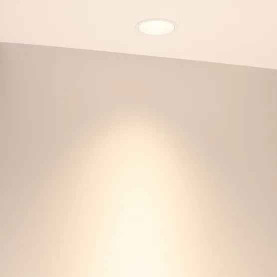 Фото #2 товара Светильник MS-ARADO-BUILT-R75-12W Warm3000 (WH-WH, 24 deg, 230V) (Arlight, IP20 Металл, 5 лет)