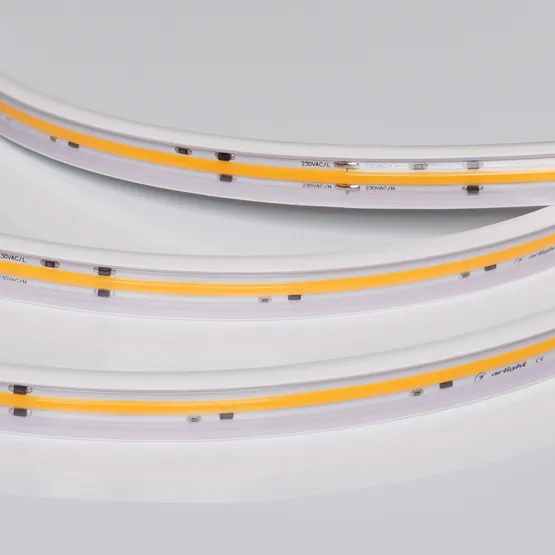 Фото #2 товара Светодиодная лента герметичная ARL-PV-X720-15mm 230V Warm3000 (14 W/m, IP65, 10m) (Arlight, -)