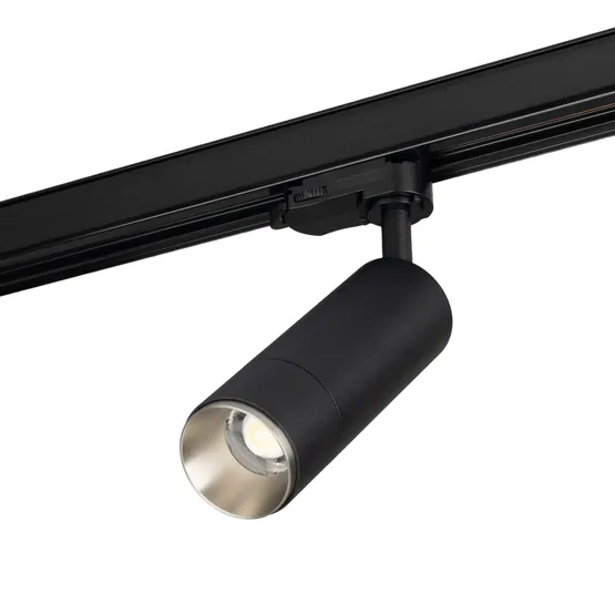 Фото #1 товара Светильник LGD-GESTIA-TRACK-4TR-R51-10W Warm3000 (BK-NI, 25-50 deg, 230V) (Arlight, IP20 Металл, 5 лет)