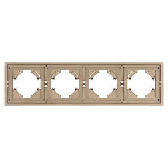 Фото #3 товара Рамка пластиковая FRM-TENDO-PL-4-GD (Arlight, -)