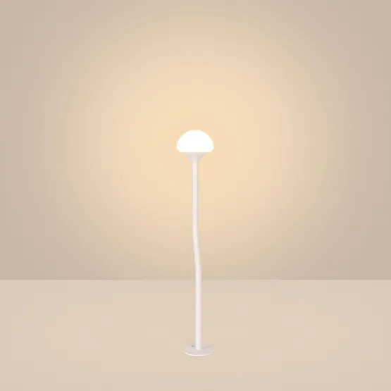 Фото #3 товара Светильник KT-MUCENA-BOLL-A-H350-1W Warm3000 (WH, 85 deg, 24V) (Arlight, IP65 Металл, 3 года)