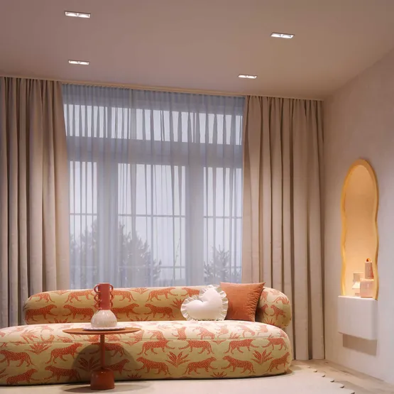 Фото #3 товара Светильник MS-FLOW-BUILT-S157x85-2x12W Warm3000 (WH, 55 deg, 230V) (Arlight, IP20 Металл, 5 лет)