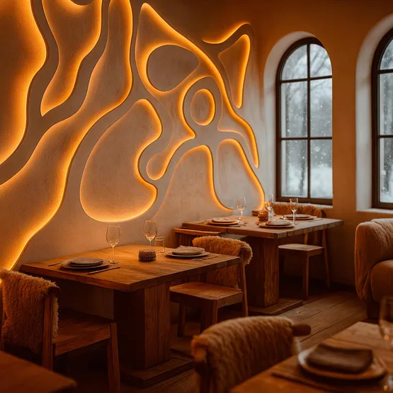 Фото #5 товара Светодиодная лента герметичная MOONLIGHT-3D-T-X544-10x10mm 24V Warm3000 (8 W/m, IP67, 5m, wire x1) (Arlight, Вывод боковой, 5 лет)