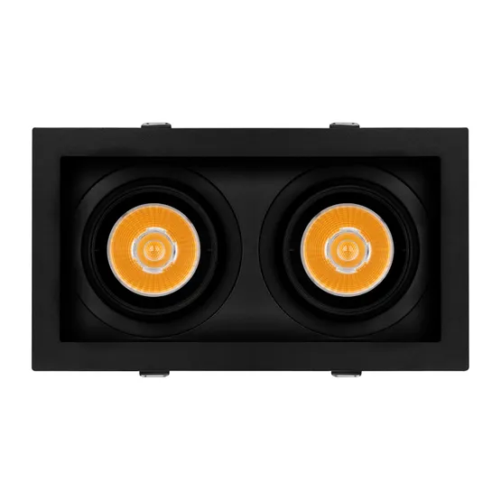 Фото #5 товара Светильник MS-VORTEX-BUILT-S210x117-2x20W Day4000 (BK-BK, 20 deg, 230V) (Arlight, IP20 Металл, 5 лет)