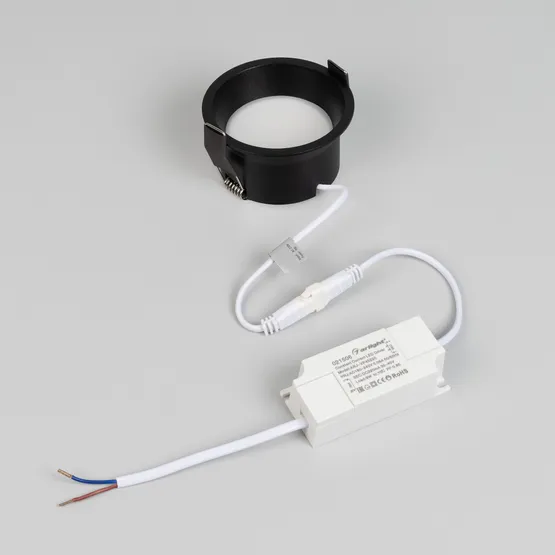 Фото #5 товара Светильник MS-BREEZE-BUILT-R82-9W Day4000 (BK, 80 deg, 230V) (Arlight, IP20 Металл, 3 года)