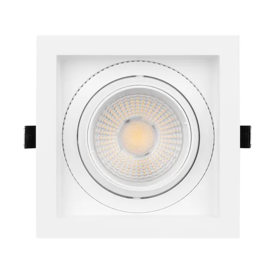 Фото #5 товара Светильник MS-VORTEX-BUILT-S140x140-30W Warm3000 (WH-WH, 50 deg, 230V) (Arlight, IP20 Металл, 5 лет)
