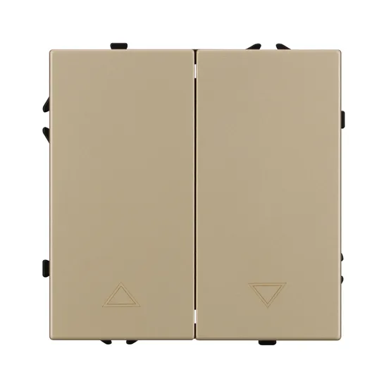 Фото #3 товара Механизм выключателя управления шторами SWT-NOBE-MKR2-SFPL-GD (230V, 10A) (Arlight, -)