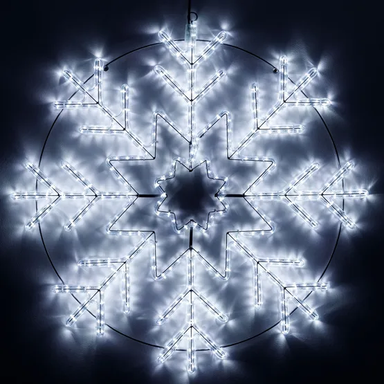 Фото #1 товара Фигура ARD-SNOWFLAKE-M8-950x950-540LED White (230V, 33W) (Ardecoled, IP65)