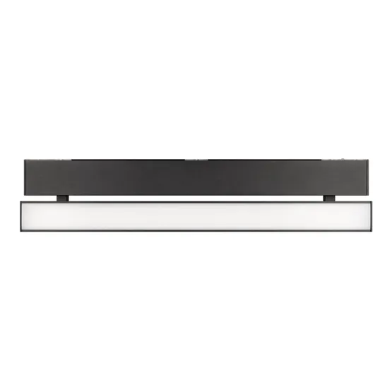 Фото #2 товара Светильник MAG-FLAT-FOLD-45-S405-12W Warm3000 (BK, 100 deg, 24V) (Arlight, IP20 Металл, 5 лет)