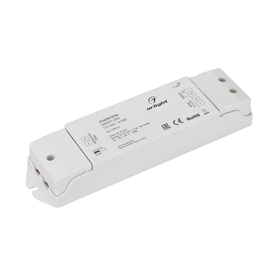 Фото #1 товара Усилитель SMART-DIM (12-24V, 1x15A) (Arlight, IP20 Пластик, 5 лет)