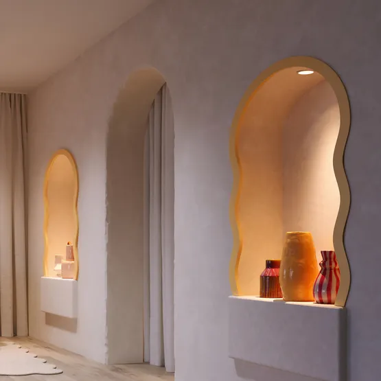 Фото #2 товара Светильник MS-FLOW-BUILT-S157x85-2x12W Warm3000 (WH, 55 deg, 230V) (Arlight, IP20 Металл, 5 лет)