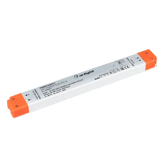 Фото товара Блок питания ARV-SN48030-SLIM-PFC-B (48V, 0.63A, 30W) (Arlight, IP20 Пластик, 3 года)