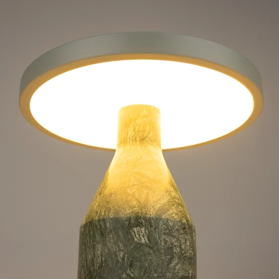 Фото #3 товара Светильник SP-CROOD-TAB-R22.5x24-7W Warm3200-MIX (SG-GN, 140 deg, 230V) (Arlight, IP20 Мрамор, 5 лет)