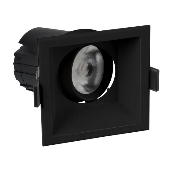 Фото #2 товара Светильник MS-FLOW-BUILT-S85x85-12W Warm3000 (BK, 55 deg, 230V) (Arlight, IP20 Металл, 5 лет)
