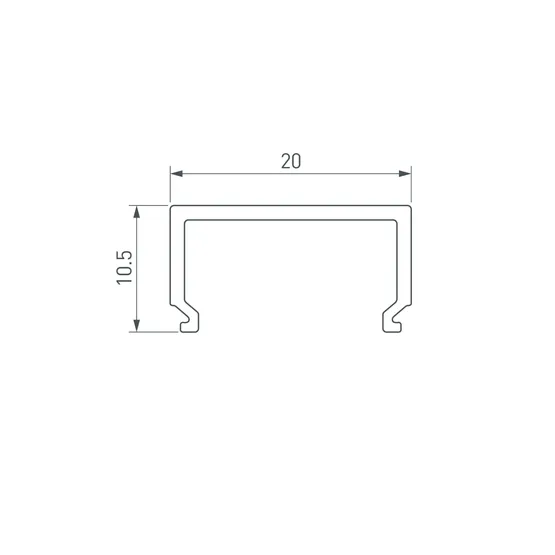 Фото #2 товара Экран SL-LINE-2011-2500 Square OPAL (Arlight, Пластик)