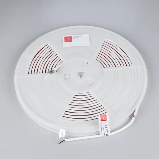 Фото #3 товара Светодиодная лента герметичная RTW-PS-A240-12mm 48V Warm2400-CX2 (23 W/m, IP67, 10m) (Arlight, CRI>90)