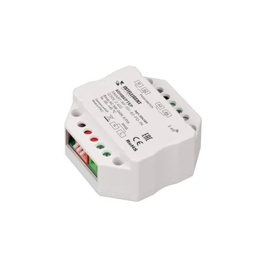 Фото товара INTELLIGENT ARLIGHT Конвертер SMART-RF-101-82-PD-IN  (230V, 2.4G) (IARL, IP20 Пластик, 5 лет)