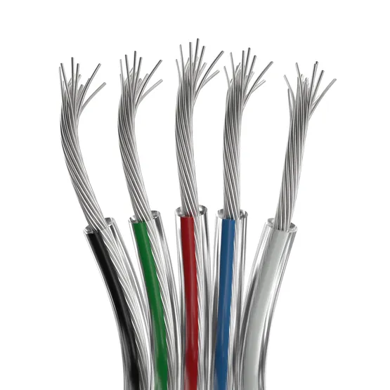 Фото товара Шлейф питания ARL-18AWG-CLEAR-5Wire-CU (Arlight, -)