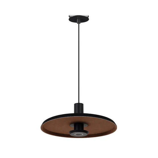 Фото #1 товара Светильник SP-KOTARO-R350-12W Warm3000 (BK-CF, 36 deg, 230V, TRIAC) (Arlight, IP20)