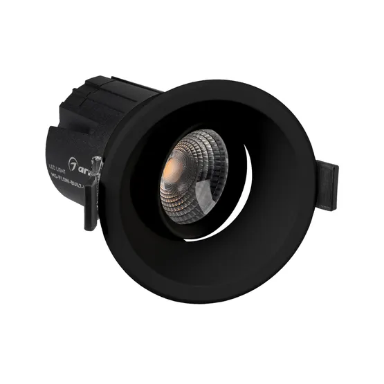 Фото #3 товара Светильник MS-FLOW-BUILT-R85-6W Day4000 (BK, 38 deg, 230V) (Arlight, IP20 Металл, 5 лет)