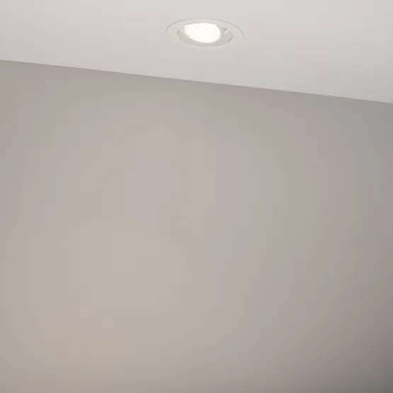 Фото #5 товара Светильник MS-VORTEX-BUILT-R90-12W Day4000 (WH-WH, 20 deg, 230V) (Arlight, IP20 Металл, 5 лет)