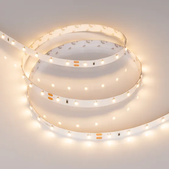 Фото #2 товара Светодиодная лента RT 2-5000 24V Warm2700 (3528, 300 LED, LUX) (Arlight, 4.8 Вт/м, IP20)