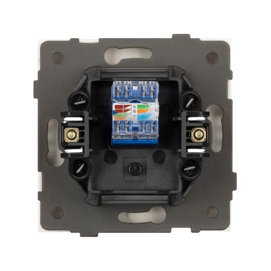 Фото #2 товара Механизм компьютерной розетки SCT-TENDO-MPC1-SFPL-WH (RJ-45, CAT6) (Arlight, -)