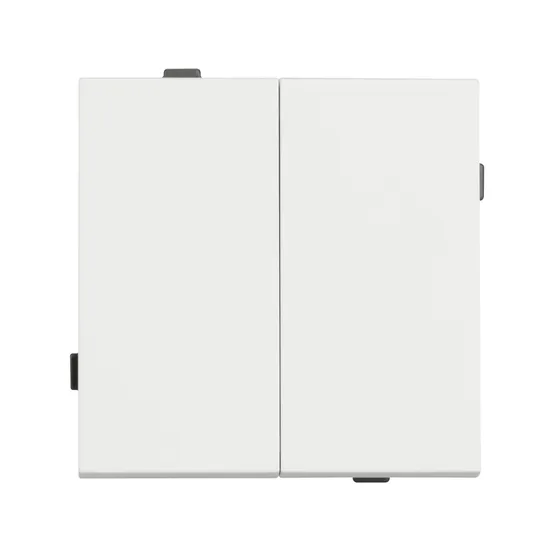 Фото #3 товара Механизм выключателя двухклавишный непроходной SWT-TENDO-MK02-SFPL-WH (230V, 10A) (Arlight, -)