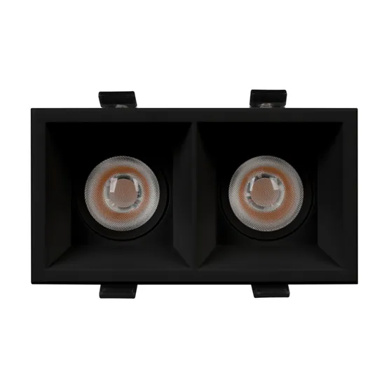 Фото #4 товара Светильник MS-FLOW-BUILT-S157x85-2x12W Warm3000 (BK, 38 deg, 230V) (Arlight, IP20 Металл, 5 лет)