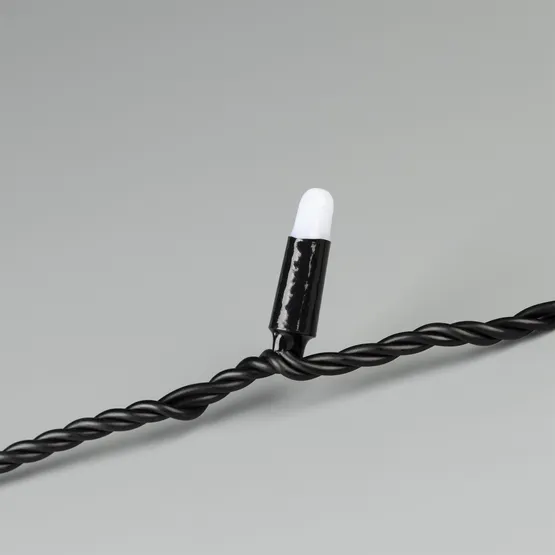 Фото #2 товара Светодиодная гирлянда ARD-STRING-CLASSIC-20000-BLACK-200LED-MILK-SYNC RGB (230V, 13W) (Ardecoled, IP65)