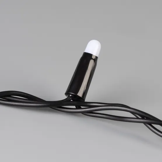 Фото #3 товара Светодиодная гирлянда ARD-STRING-CLASSIC-1000-BLACK-100LED-MILK-PULSE White (230V, 7W) (Ardecoled, IP65)