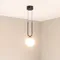 Минифото #2 товара Светильник SP-BEADS-HANG-U-R130-10W Warm3000 (BK-GD, 275 deg, 230V) (Arlight, IP20 Металл, 5 лет)