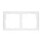 Минифото #2 товара Рамка пластиковая FRM-NOBE-SFPL-2-WH (Arlight, -)