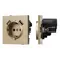 Минифото #1 товара Механизм розетки с USB зарядкой SCT-TENDO-MUAA-SFPL-GD (230V, 16A) (Arlight, -)