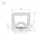 Минифото #2 товара Силиконовый профиль WPH-FLEX-2020-TOP-S13-5m WHITE (Arlight, Силикон)