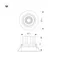 Минифото #3 товара Светильник MS-VORTEX-BUILT-R90-12W Warm3000 (WH-WH, 40 deg, 230V) (Arlight, IP20 Металл, 5 лет)