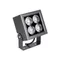 Минифото #1 товара Светильник ALT-BLOCK-S130x130-15W Warm3000 (GR, 3 deg, 230V) (Arlight, IP66 Металл, 3 года)