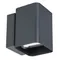 Минифото #1 товара Светильник LGD-WALL-VARIO-S104x129-2x6W Warm2700 (GR, 1-80 deg) (Arlight, IP54 Металл, 3 года)