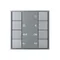 Минифото #2 товара INTELLIGENT ARLIGHT Кнопочная панель DALI-201-23-1G-2SC-MIX-DT8-IN Silver (BUS, Frame) (IARL, IP20 Металл, 3 года)